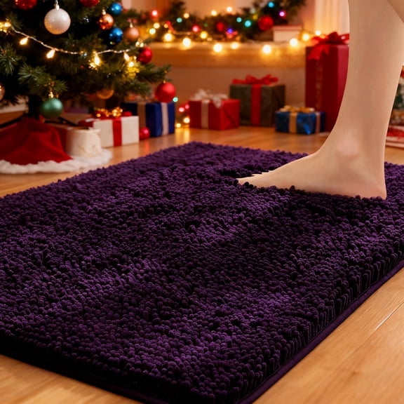 Muddy Rug, Seen on TV – Super Absorbent Microfiber Dog Door Mat for Mucky Paws, Non-Slip Washable Pet Rug, Quick Dry Chenille Entryway Carpet, Machine Washable Indoor Mat
