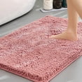 thumbnail image 1 of Gdledy Jankles for Mucky Paws Super Absorbent Microfiber Dog Door Mat, Quick Dry Non-Slip Washable Chenille Rug Entryway Carpet,16"x24",Dusty Pink, 1 of 8