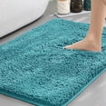 thumbnail image 1 of Gdledy Jankles for Mucky Paws Super Absorbent Microfiber Dog Door Mat, Quick Dry Non-Slip Washable Chenille Rug Entryway Carpet,16"x24",Slate Blue, 1 of 8