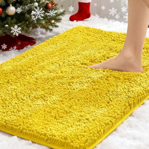 Muddy Rug, Seen on TV â Super Absorbent Microfiber Dog Door Mat for Mucky Paws, Non- Washable Pet Rug, Quick Dry Chenille Entryway Carpet, Machine Washable Indoor Mat