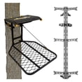 thumbnail image 1 of Muddy The Boss Hang On Tree Stand & Hawk Helium Set of 3 Climbing Sticks, 1 of 12