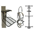thumbnail image 1 of Muddy The Boss Tree Stand, Ambush Harness & Hawk Set of 3 Climbing Sticks, 1 of 12