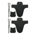 thumbnail image 1 of 2 Sets Bike Mudguards for Front Fork Plastic Black Keep Out the Rain and Dirt, 1 of 8