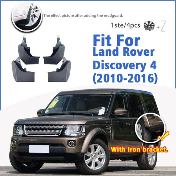 Mudguard Mud Flaps For Land Rover Discovery 4 LR4 2010-2016 Front Rear Mudflaps Accessories Auto Styline Splash Guard Fender