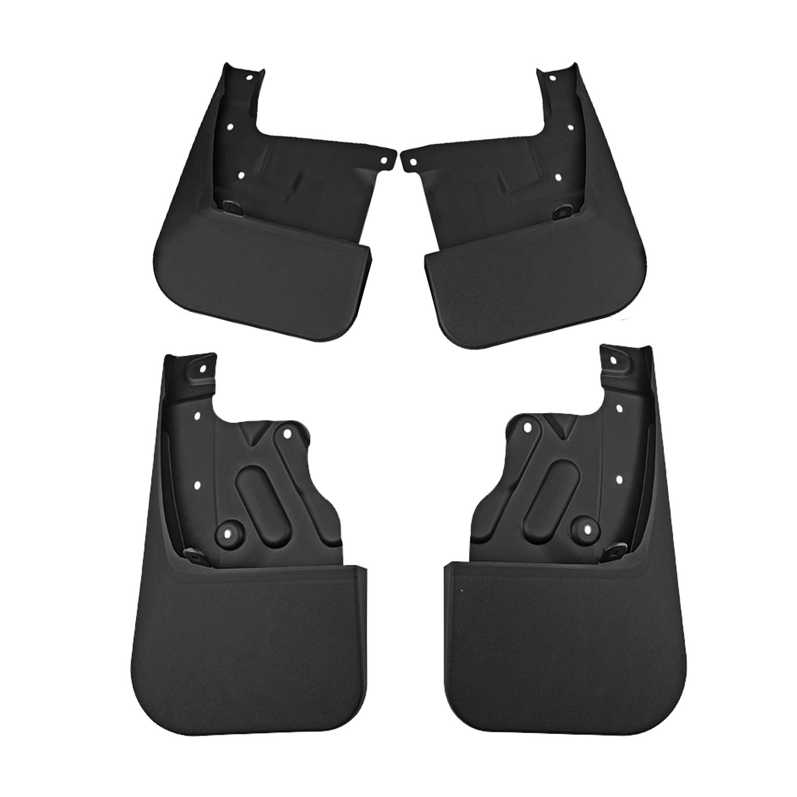 Mudguards For Toyota Tundra 2022-2023, Custom No Drilling Mud Guards Accessories ,Front & Rear Protection Mud Flaps 4PCS -black