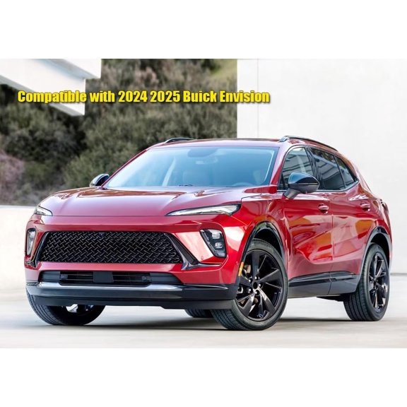 Mudguards Mud Flaps Splash Guards Fenders Compatible with 2024 2025 Buick Envision 4pcs Kit Black