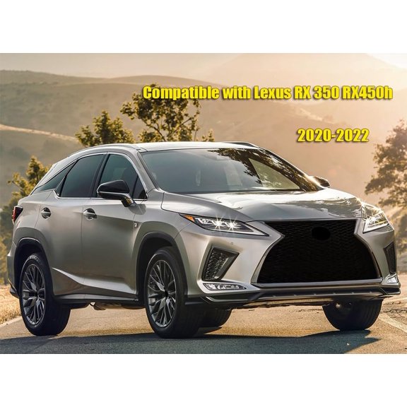 Mudguards Mud Flaps Splash Guards Fenders Compatible with Lexus RX 350 RX450h 2020-2022 Black 4pcs Kit