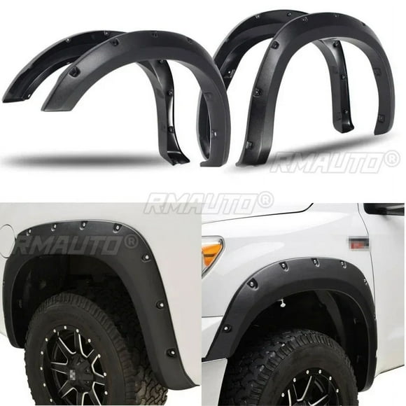 Mudguards Wheel Arch Fender Flares For Toyota Tundra 2007-2013 Splash Guard Mud Flap Black Car Accessories Exterior Part