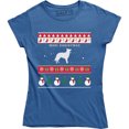 thumbnail image 1 of Mudi Christmas - Xmas Holiday Dog Lover Women's T-Shirt, 1 of 4