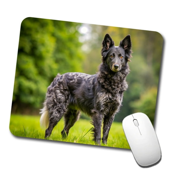 Mudi Dog Photo Mouse Pad Low Profile Gaming Mat