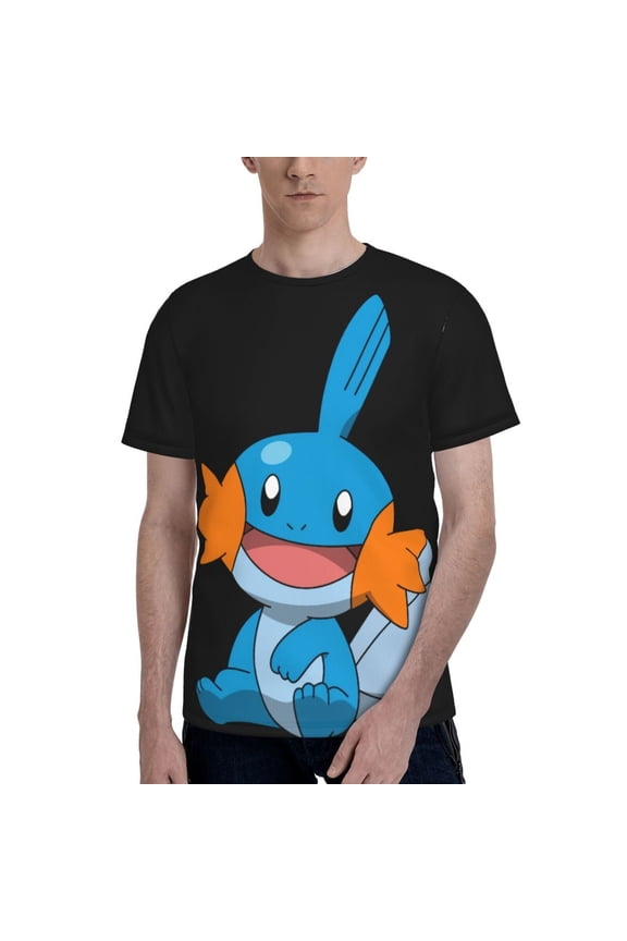 Men's T-Shirt Graphic Print Crew Neck Unisex Short Sleeve Hip Hop Adults Tees Top Streetwear