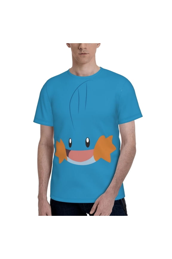 Men's T-Shirt Graphic Print Crew Neck Unisex Short Sleeve Hip Hop Adults Tees Top Streetwear