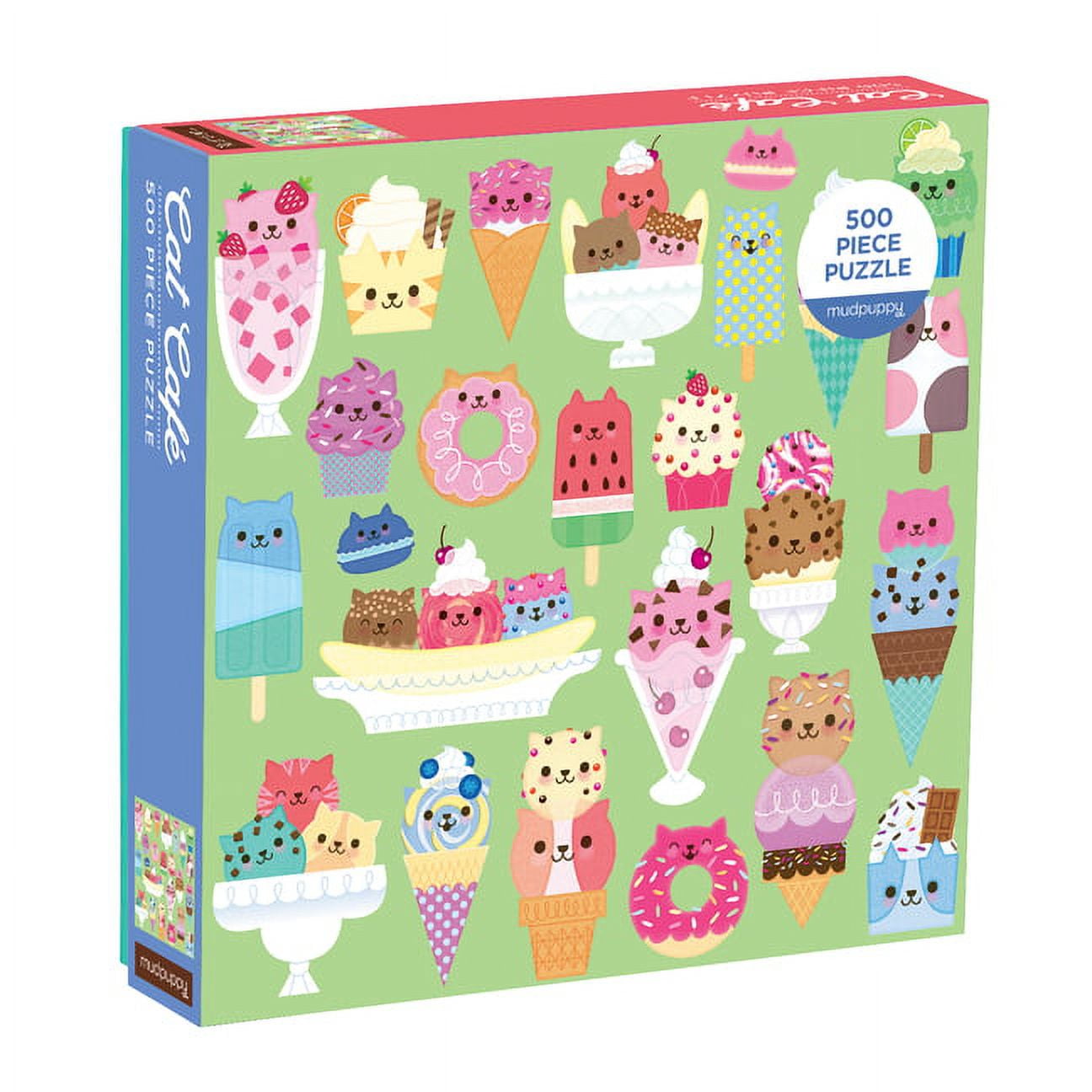 Mammals With Mohawks 500-Piece Family Puzzle - Colorful Animal Illustration - View #5