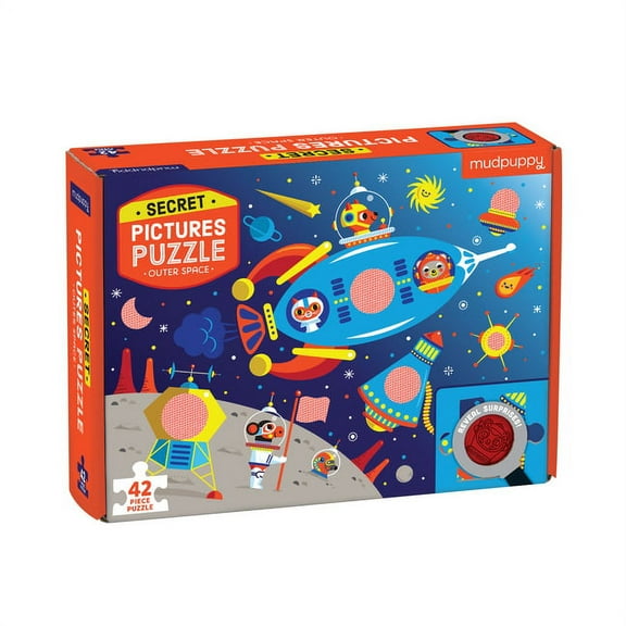 Mudpuppy - Outer Space Secret Picture Puzzle