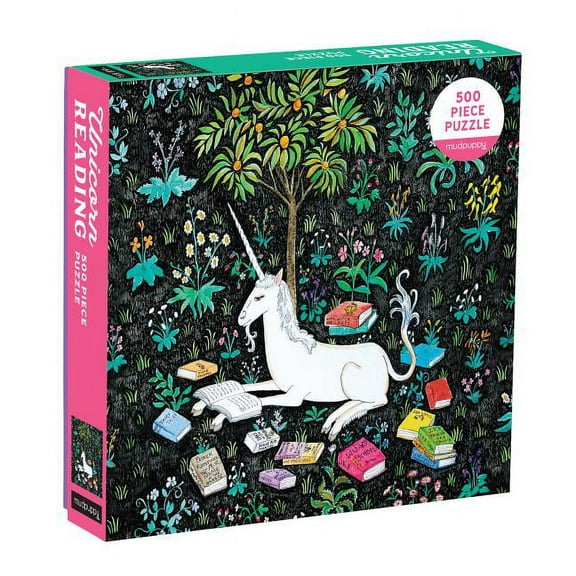 Mudpuppy - Unicorn Reading - 500 Piece Family Jigsaw Puzzle