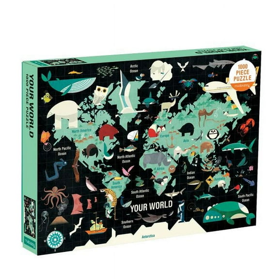 Mudpuppy - Your World - 1000 Piece Family Jigsaw Puzzle