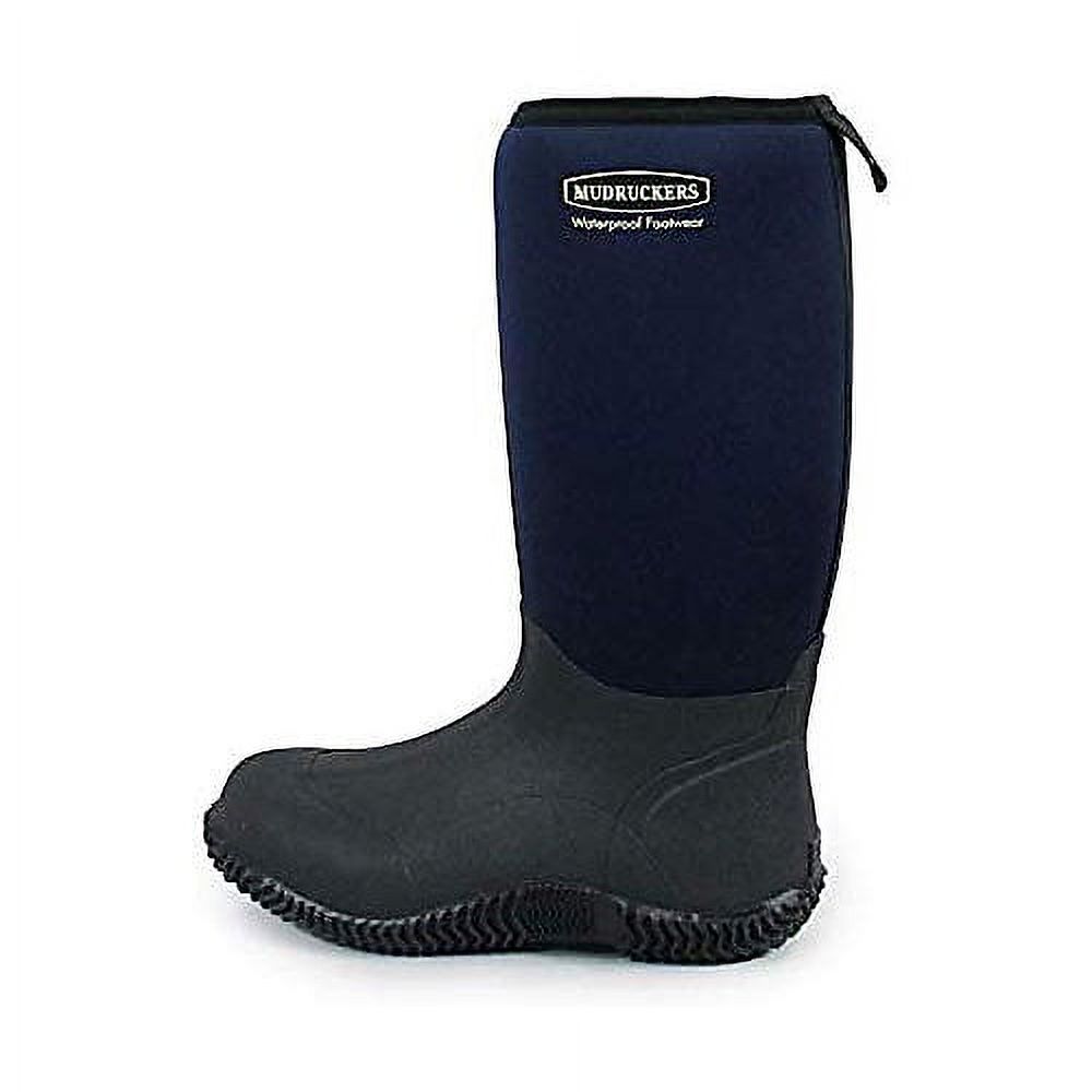 Mudruckers Waterproof Tall Boots 10 Navy