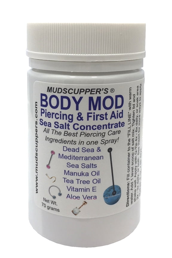 Body Mod Salt Concentrate - DIY Piercing Aftercare