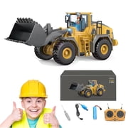 Mudsterz - 2026 New Mudsterz Construction Rc,Mudsterz Excavator, 2.4Ghz Remote Control Mudsterz Trucks with Light & Music, 680  Rotation Mudsterz Excavator & Rc Dump Truck, for Imaginative Play