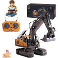 thumbnail image 1 of Mudsterz Command The Site Conquer The Dirt,Mudsterz Trucks,Mudsterz Construction RC,2.4Ghz Remote Control Construction Vehicle Set, Alloy Material,with Cool Lights and Sounds (A1), 1 of 8