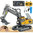thumbnail image 1 of Mudsterz Construction RC Set of 4, Heavy-Duty RC Excavator for Adults, 360° Rotating Remote Control Excavators, RC Trucks and Dump Truck Set for Realistic Construction Play, 1 of 6
