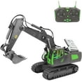 thumbnail image 1 of Mudsterz Remote Control Excavator, 1/20 Scale 11-Channel RC Construction Vehicle with Lights & Sound, Rechargeable Battery Powered Digger, 1 of 9