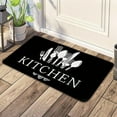 thumbnail image 1 of Muecwrye Anti-Fatigue Kitchen Rugs,20"x 32" Dirt-resistant Non Slip Waterproof Kitchen Runner Rug and Mat,Thick Comfort Standing Mat for Kitchen, Floor, Office, Sink, Laundry, Black,Clearance, 1 of 2