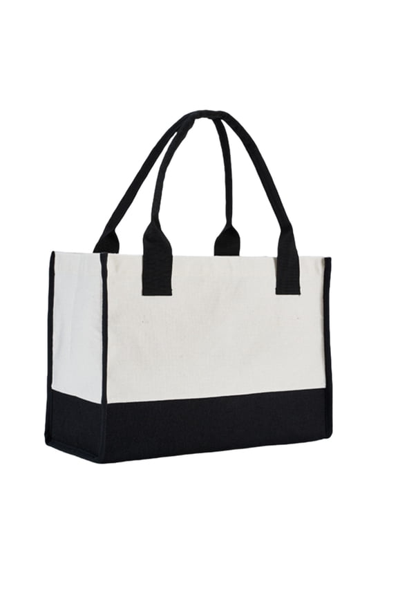 Canvas Bag, Reusable Shopping Bags, Canvas Tote Bag for Women, Canvas Tote Bags Bulk, Wide Bottom Tote, Canvas Grocery Shopping Bags with Handles, Organic Cotton Washable