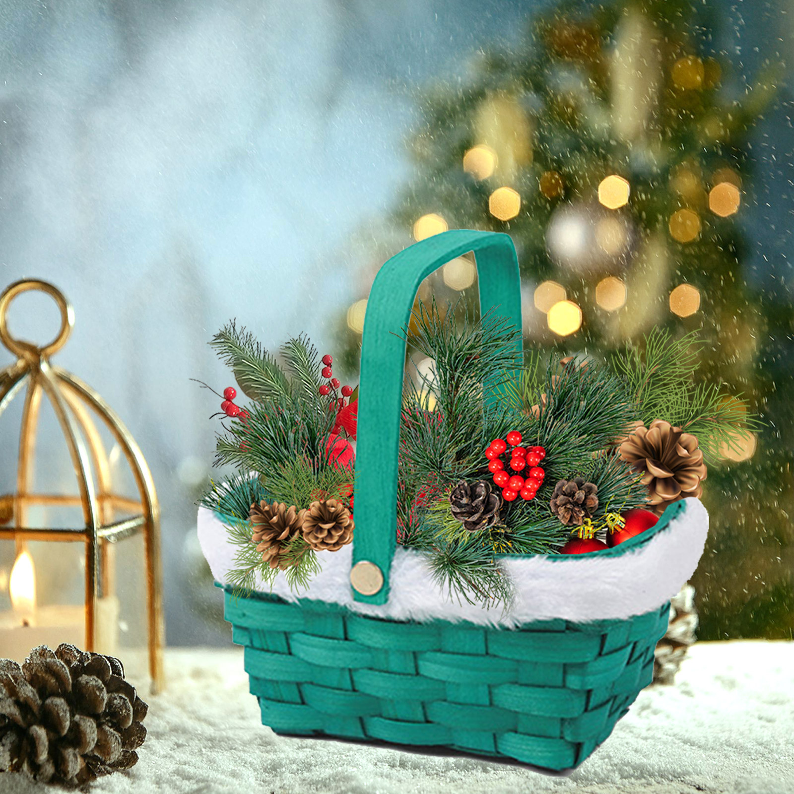 Muecwrye Christmas Basket Candy Basket Clearance Gift Baskets For Muecwrye Christmas Basket Candy Basket Clearance Gift Baskets For