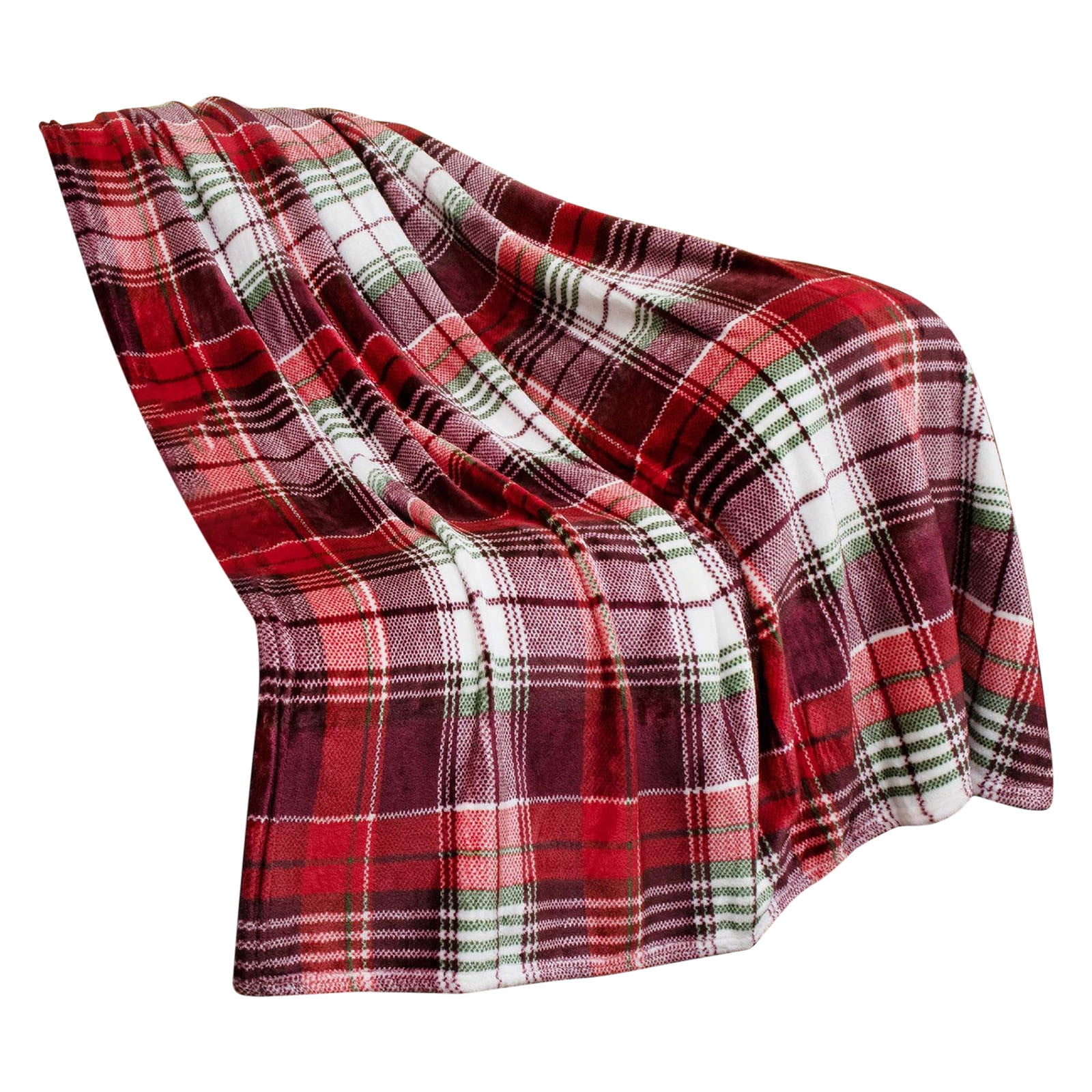 CHRISTMASTIDE POMEGRANATE FLEECE BLANKET
