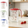 thumbnail image 1 of Muecwrye Cold Water Kettle, Transparent Refrigerator Cold Water Pitcher Large Capacity with Spigot for Living Room Fruit Infuser, 1 of 7