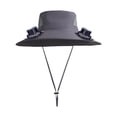 thumbnail image 1 of Muecwrye Solar Powered Fan Hat - Men's Outdoor Sun Protection and Cooling Fisherman's Hat, Beach Camping and Fishing Essentials, 1 of 6
