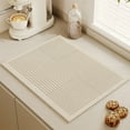 thumbnail image 1 of Muecwrye Dish Drying Mat, Dish Mat Drying Kitchen Mat, Easy Clean Non-slipping Heat Resistant Dish Rack Mat, Countertop Diatomite Water-absorbing Quick-drying Mat, Abrasion Kitchen Draining Mat, 1 of 6