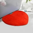 thumbnail image 1 of Muecwrye Extra Soft Bath Rug,Heart Shaped Rug , Heart Shaped Decorative Floor Mat, Shower Mat, Non Slip Washable Doormat Entrance Welcome Carpet For Home Living Room Sofa Bathroom Floor, 1 of 4