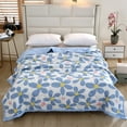 thumbnail image 1 of Muecwrye Summer Cooler Quilt For Hot Sleepers And Night Sweats Cooler Comforter Double Sided Cold Effect Blanket Cooler Fiber Ice Blanket For All-Season Lightweight, 1 of 4