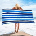 thumbnail image 1 of Muecwrye Microfiber Beach Towel "30 x 60 ", Sand Free Beach Towel,Absorbent Fast Drying Tropical ,for Swimming, Pool, Camping, Yoga, Workout, Traveling , Kids,Women,Men,Boys, Girls, 1 of 7