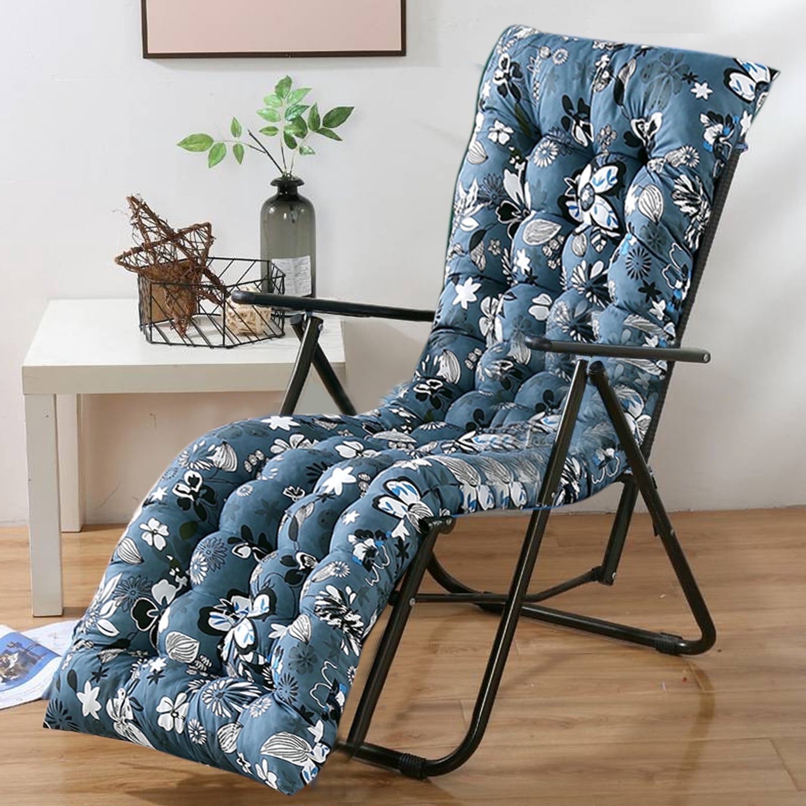 Muecwrye Outdoor Cushions Clearance, Patio Cushions Clearance, Chaise Lounge Cushions, Office Chair Cushion, Flower Cushion, Lounge Chair Cushion for Lawn Pool Outdoor Indoor Patio Home Furniture