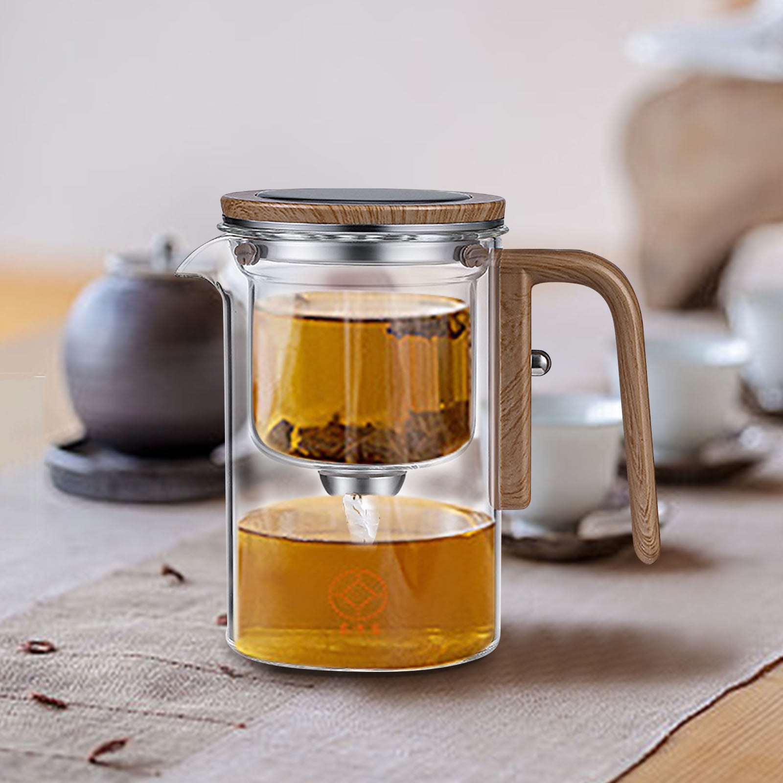 Muecwrye Tea Pot, Tea Kettle, Magic Teapot, Tea Water Separation Glass ...