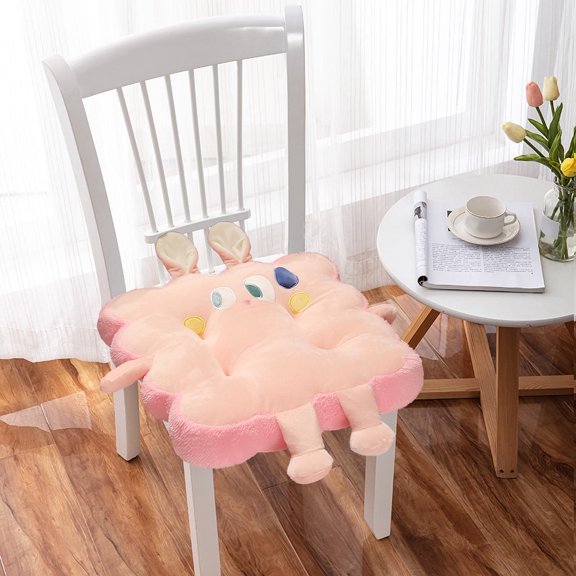 Muecwrye Toast Bread Pillow Cushion with Cute Expression, Kawaii Plush Toy Funny Food Plush Cushion for Office Dorm Bedroom Seat,Plush Cushion Gift for Birthday, Valentine, Christmas (Square)