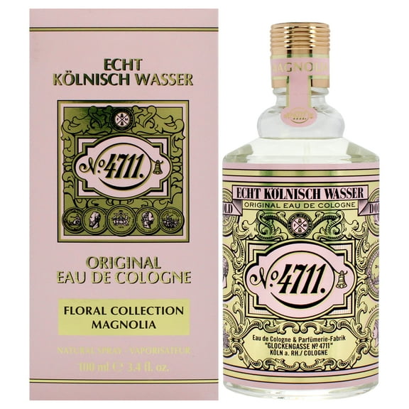 Muelhens 4711 Floral Collection Magnolia , 3.4 oz EDC Spray