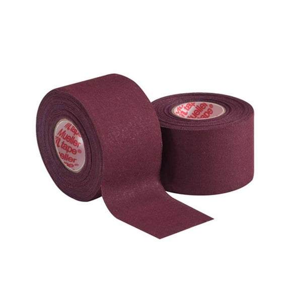 Mueller 1.5" x 10" Maroon Athletic Sports Tape