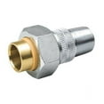 thumbnail image 1 of ProLine 3/4 In. MIP x 1/2 In. SWT Galvanized Steel Dielectric Union 167-094NL, 1 of 2