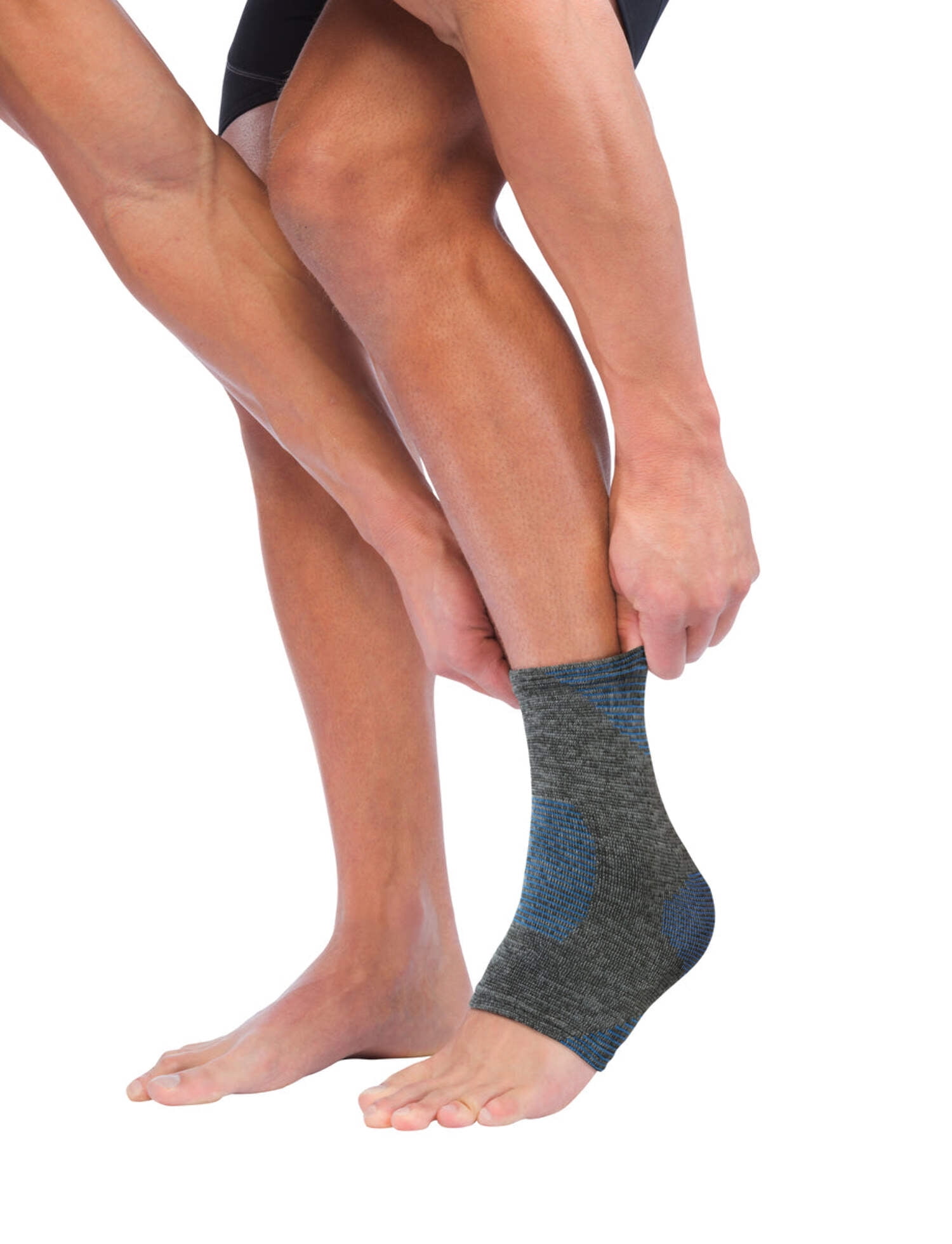 コリアグランドセール Premium Stretch 4-Way Mueller Knit Thermo with Support Ankle サポーター