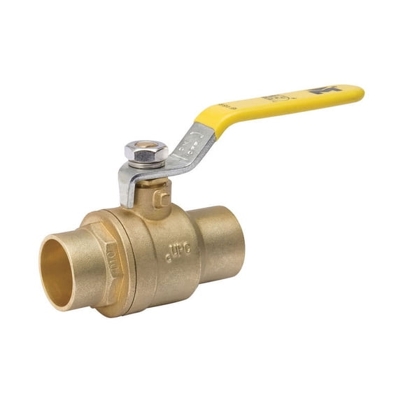 Mueller 4 in. Brass Threaded Ball Valve