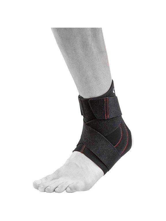 Mueller Adjustable Ankle Stabilizer - Black/Red