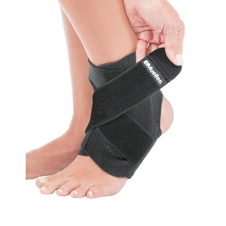 Mueller Adjustable Ankle Stabilizer, One Size Fits Most, Black