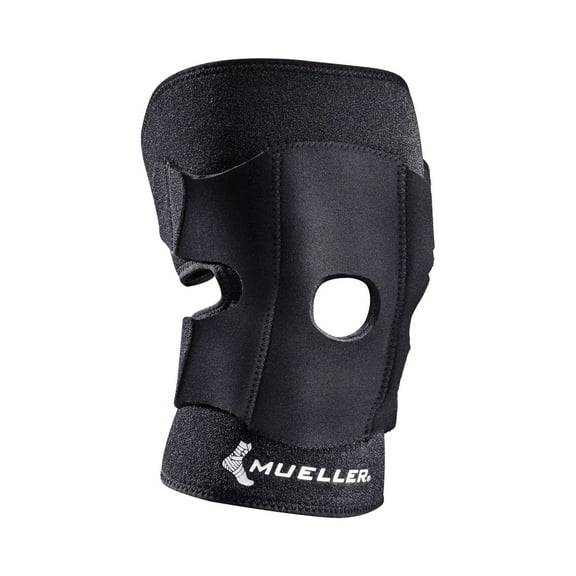Mueller Neoprene / Nylon / Polyester / Spandex Pull-On Knee Support Open Patella One Size, 57227, 1 Each