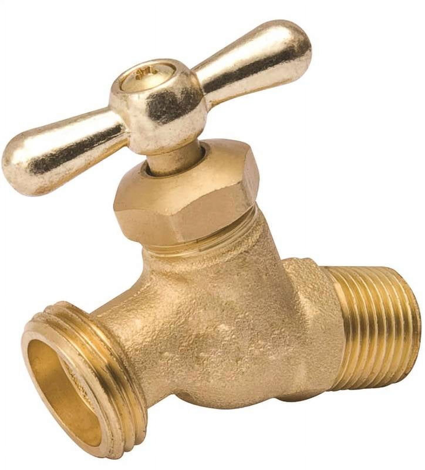 Brass Multi-Turn Hose Bibb with 3/4 Inch Thread