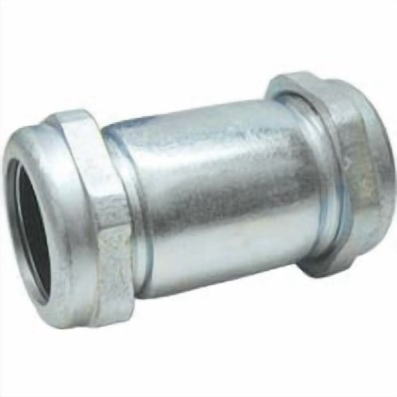 Mueller/ B&K B&K Compression Galvanized Coupling - Pack of 10