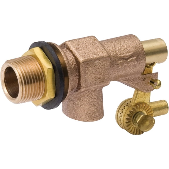 Mueller/ B&K B&K Stock Tank Float Valve Female Inlet - Plain Outlet - Pack of 6